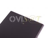 Pantalla completa Service Pack Dynamic AMOLED con marco rosa (lavender) para Samsung Galaxy S23 Ultra, SM-S918B